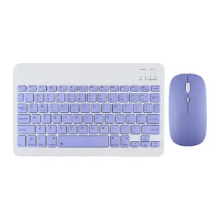 KYB71 Kablosuz Türkçe Q Klavye Mouse Set - Lila