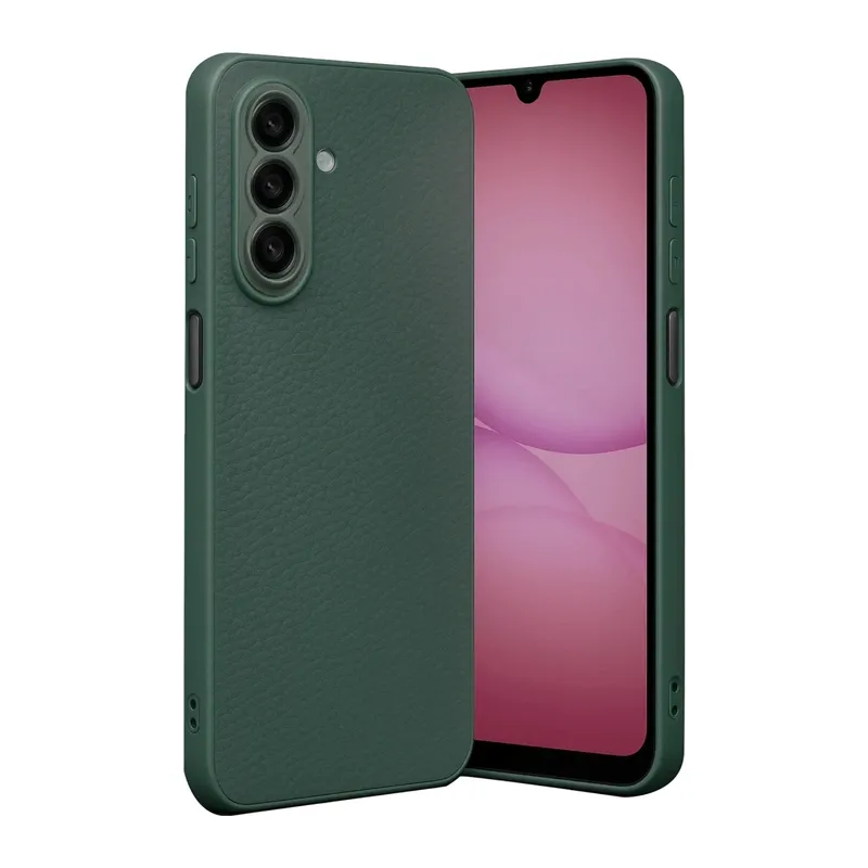 Samsung Galaxy A37 5G Thermax Silikon Kılıf - Koyu Yeşil