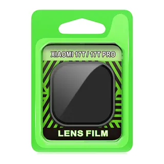 Xiaomi Mi 17T Pro Raze Metal Kamera Lens - Siyah