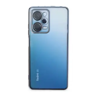 Xiaomi Redmi Note 12 Pro 5G Kılıf Razer Lensli Silikon - Açık Mavi