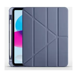 Apple iPad 2025 10.9 10.Nesil (A16) Kılıf Kalemlikli Mars Tablet Kılıfı - Lavender