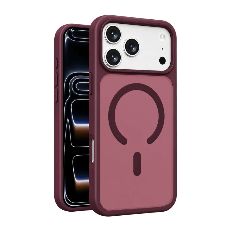 Joko Apple iPhone 18 Pro/17 Pro Jota Magsafe Kapak - Bordo