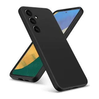 Samsung Galaxy A36 Kılıf Nano içi Kadife Silikon - Siyah