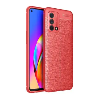 Oppo A74 4G Kılıf Auto Focus Kapak - Kırmızı