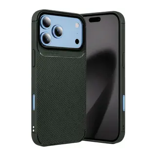 Apple iPhone 18 Pro Auto Focus Karbon Kapak - Yeşil
