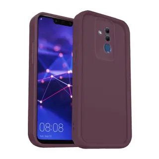 Huawei Mate 20 Lite Kılıf Viera Silikon - Mürdüm