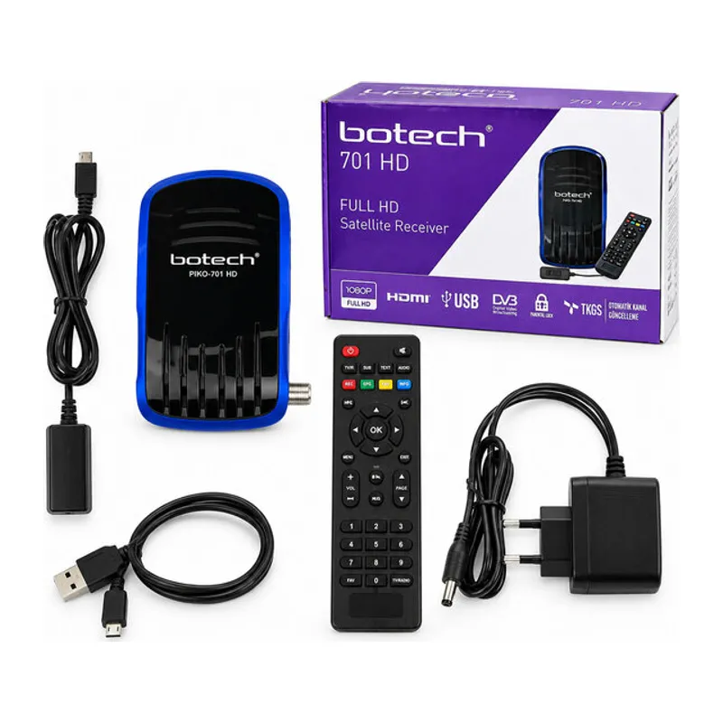 Hd Uydu Alıcısı Full Hd Hdmı - Usb - Wifi PIKO-701