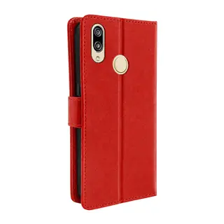 Huawei Y7 2019 Trend S Plus Kapaklı Telefon Kılıf - Kırmızı