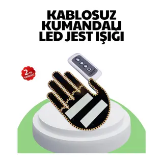 203 LED’li Yüksek Görünürlüklü Jest Işığı