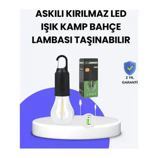 Çok Yönlü Asma Kancalı Kamp Işığı