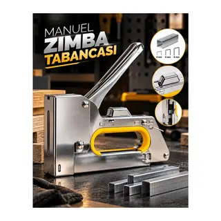 4-6-8 mm Uyumlu Manuel Zımba Tabancası No.13 Güçlü Metal Gövdeli El Tipi Zımba Makinesi