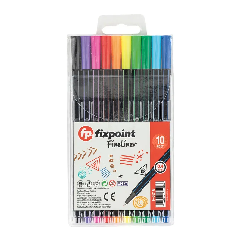 Fineliner Kalem 10'lu