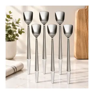 Kartelalı Dondurma Kaşığı 6'lı