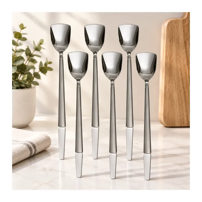 Kartelalı Dondurma Kaşığı 6'lı