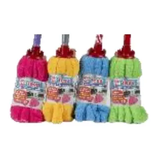 Welsoft Renkli Kartelalı Mop