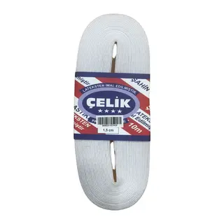 10 m 1.5 cm Beyaz Paça Lastiği