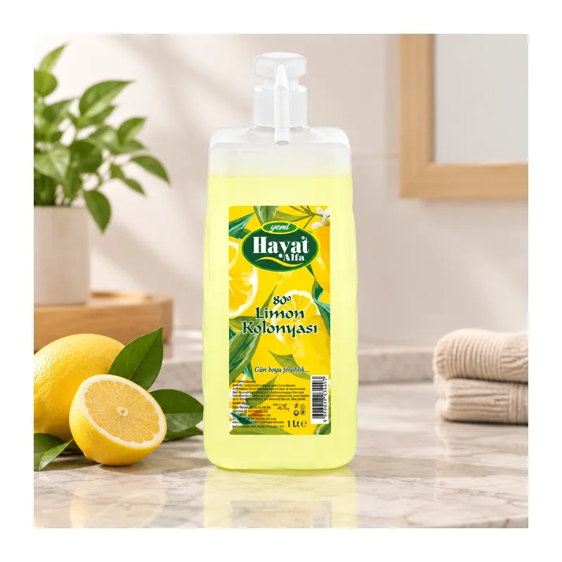 1 L Pompalı Limon Kolonyası