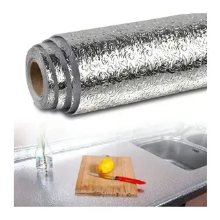 Yapışkanlı Gümüş Folyo 60x2 Metre