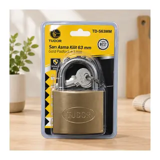 Blisterli Sarı 63 mm Kilit