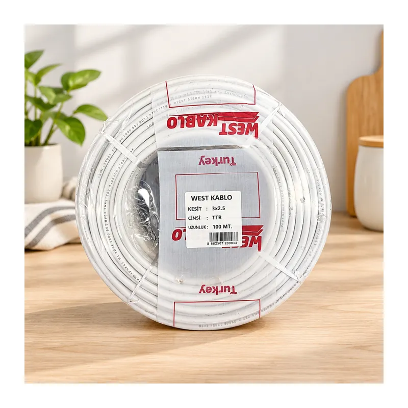 3x2,5 mm Ttr Elektrik Kablosu 100 metre