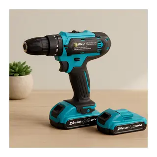24V Şarjlı Matkap Seti 5.0Ah 2 Batarya Çantalı 1250 RPM