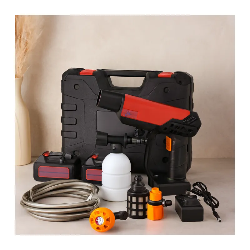 Şarjlı Araç Yıkama Makinesi 135W 19000RPM 21V 12000mAh