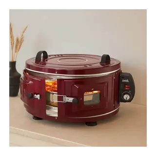 Yuvarlak Davul Fırın 53 cm 1300W (50–320°C Ayarlı Termostat)