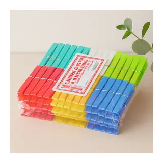 Renkli Plastik Mandal (144 adet)