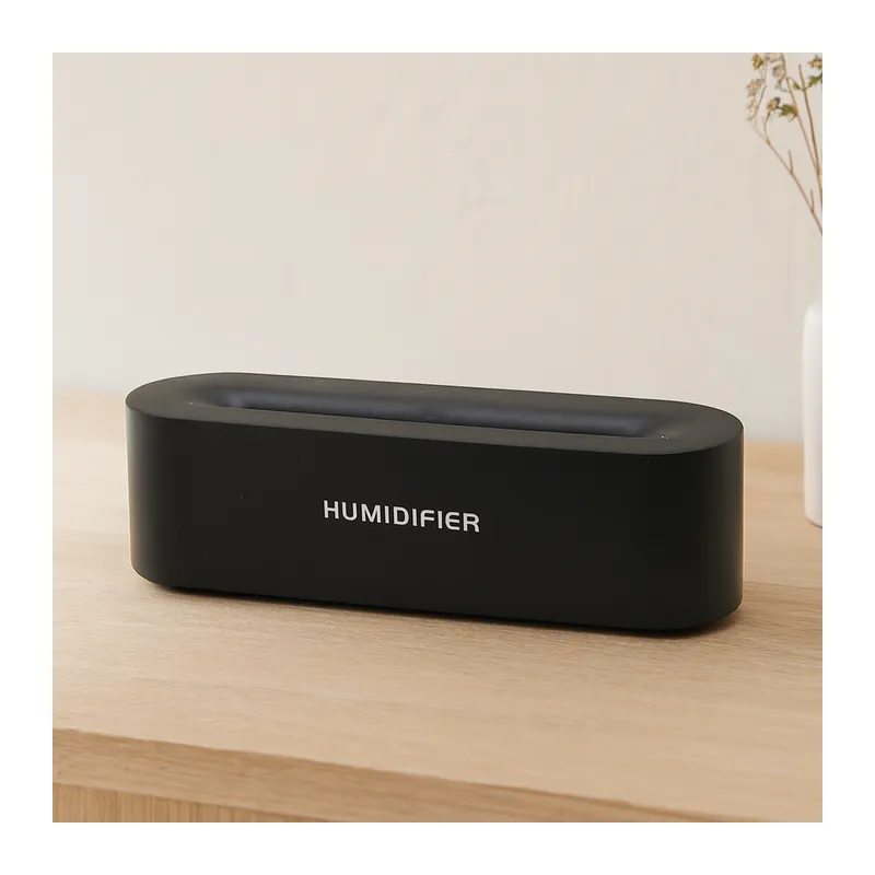 Dikdörtgen USB Hava Nemlendirici 150ml Renkli LED