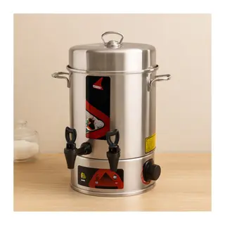 Elektrikli Semaver Çay Makinesi 6 Litre Çift Musluk 1000W (60 Bardak)