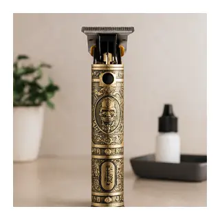 Komple Metal Saç Sakal Traş Makinesi USB Şarjlı T-Bıçak