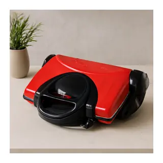 8 Dilim Elektrikli Tost Makinesi 1800W - 180° Izgara, 6 Kademe, Teflon