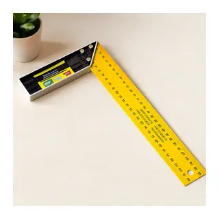 40 cm Metal Masa Gönyesi - Sarı