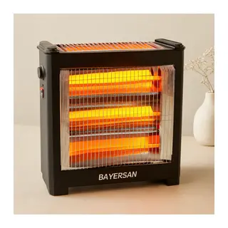 Elektrikli Şömine Isıtıcı Soba 2400W (3+1 Çubuk)