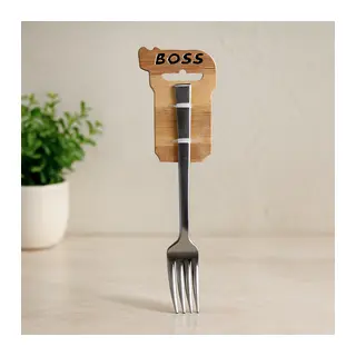 Sade Metal 6'lı Yemek Çatalı 2mm