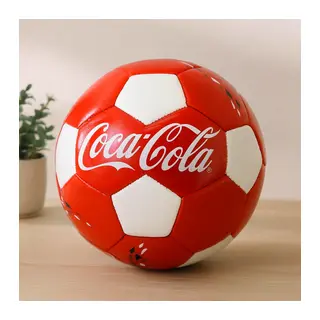 Dikişli Futbol Topu - Kırmızı Beyaz 420 g