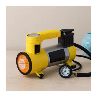 12V 150 PSI Araç Hava Kompresörü - Bar Göstergeli & LED