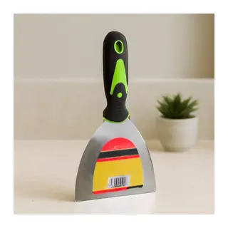 125 mm Metal Spatula Fiber Saplı