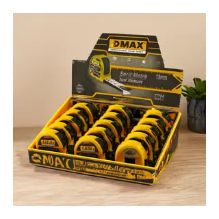 5 m x 19 mm Çelik Şerit Metre Otomatik Kilitli (1 Adet)