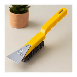 Çelik Tel Fırça ve Metal Kazıma Spatula 270 mm 2in1