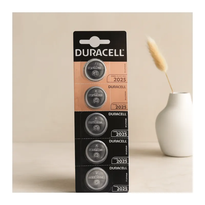 CR2025 Düğme Pil 5'li