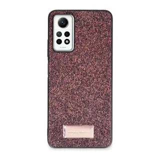Onegif Xiaomi Redmi Note 12 Pro 4G Bright Simli Kapak - Derin Mor