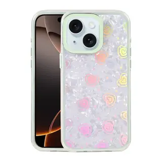 Apple iPhone 14 Lumi Desenli Kapak - Yeşil