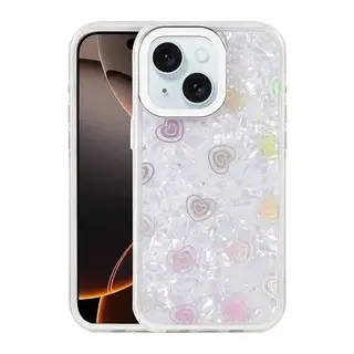 Apple iPhone 14 Lumi Desenli Kapak - Beyaz