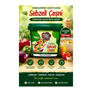Sebzeli Çeşni 750 gr Vegetable Seasoning