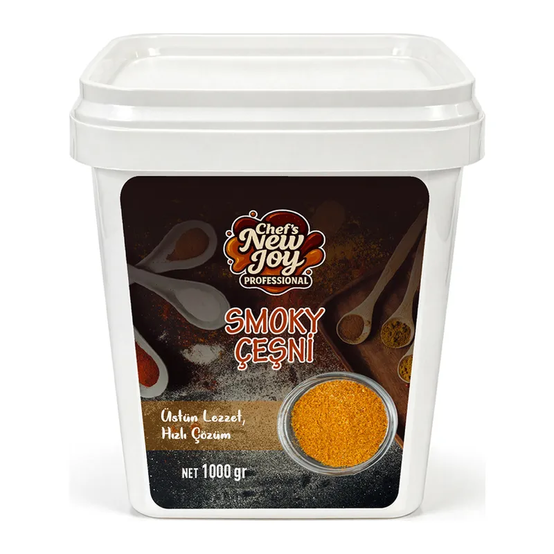Smoky Çeşni Barbekü Baharatı 1000 gr (isli çeşni) BBQ Spice