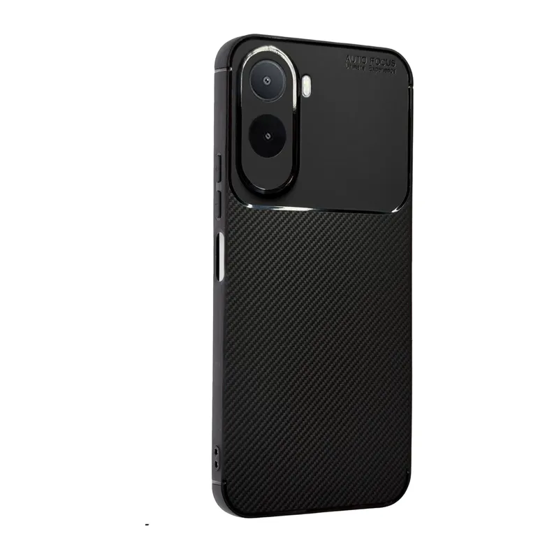Xiaomi Redmi A7 Pro Auto Focus Karbon Kapak - Siyah