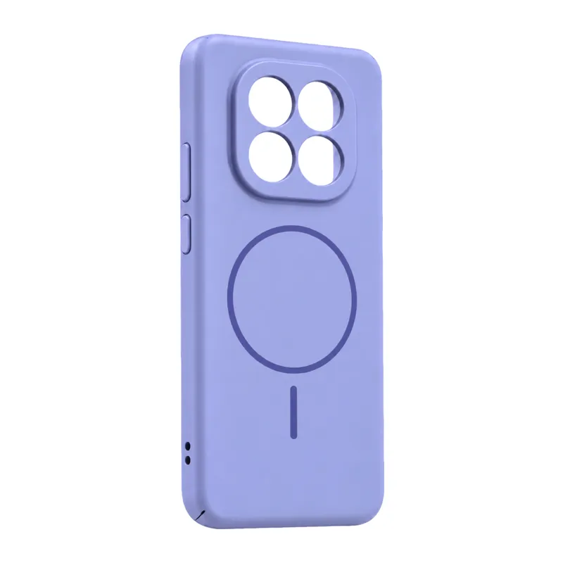 Xiaomi Redmi Note 15 4G Mika PC Magsafe Kapak - Açık Mor