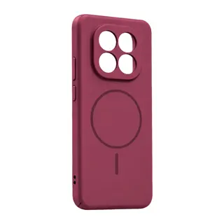 Xiaomi Redmi Note 15 4G Mika PC Magsafe Kapak - Bordo