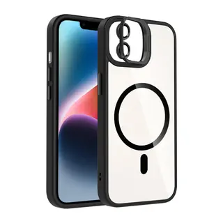 Joko Apple iPhone 11 Remim Lensli Magsafe Standlı Kapak - Siyah